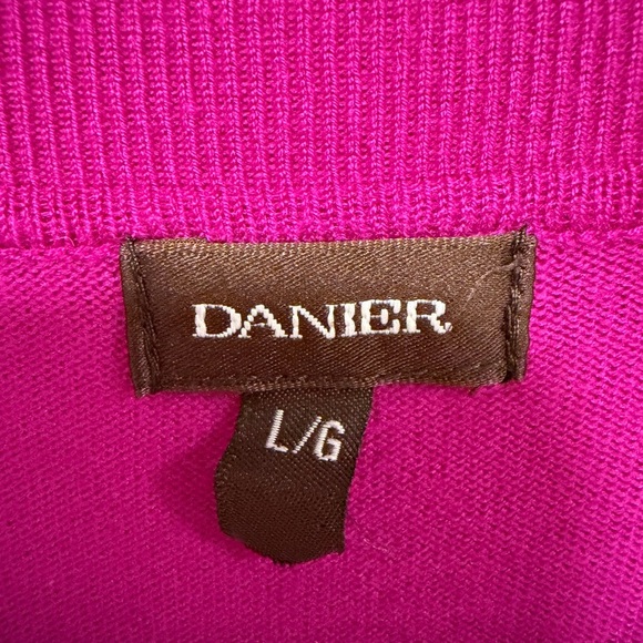 Danier Women's Vibrant Magenta Sweater - Picture 8 of 12